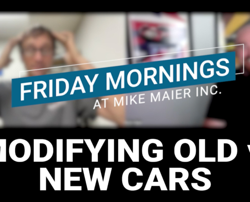 thumbnail for "modifying old cars v. new cars"